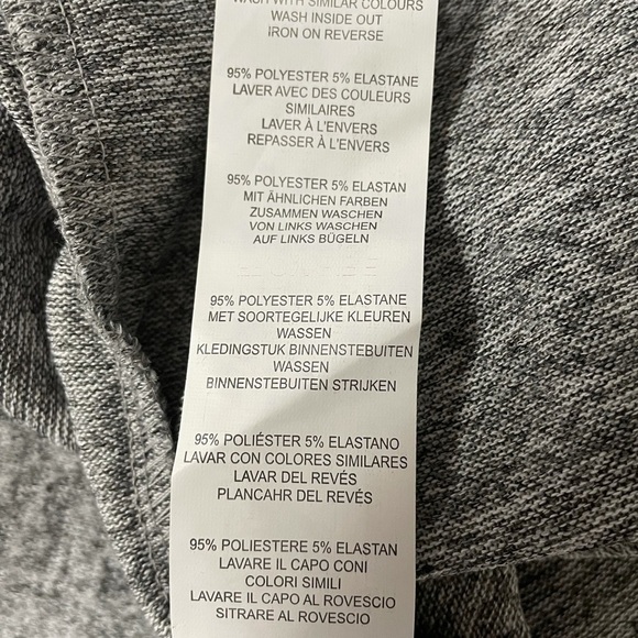 Nasty Gal Grey Heathered Longline Maxi Cardigan - Size 4 - Picture 6 of 6